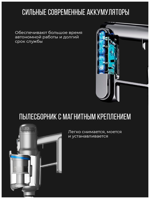 Купить Пылесос ручной Puppyoo T12 Pure 535Вт серый-8.jpg